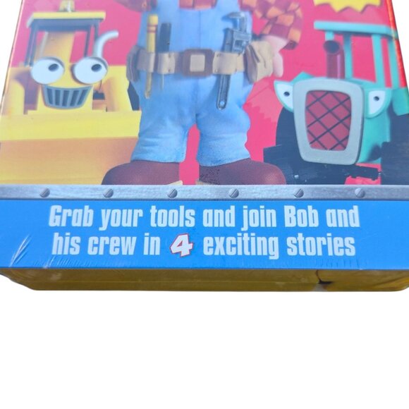 Bob The Builder VHS Favorite Adventures 4 Exciting Stories Kids Cartoon 2003 Sea - Picture 4 of 8